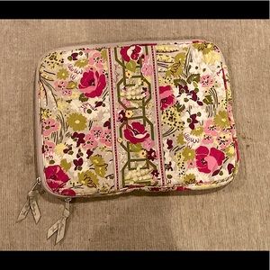 Vera Bradley floral quilted laptop case/ sleeve
